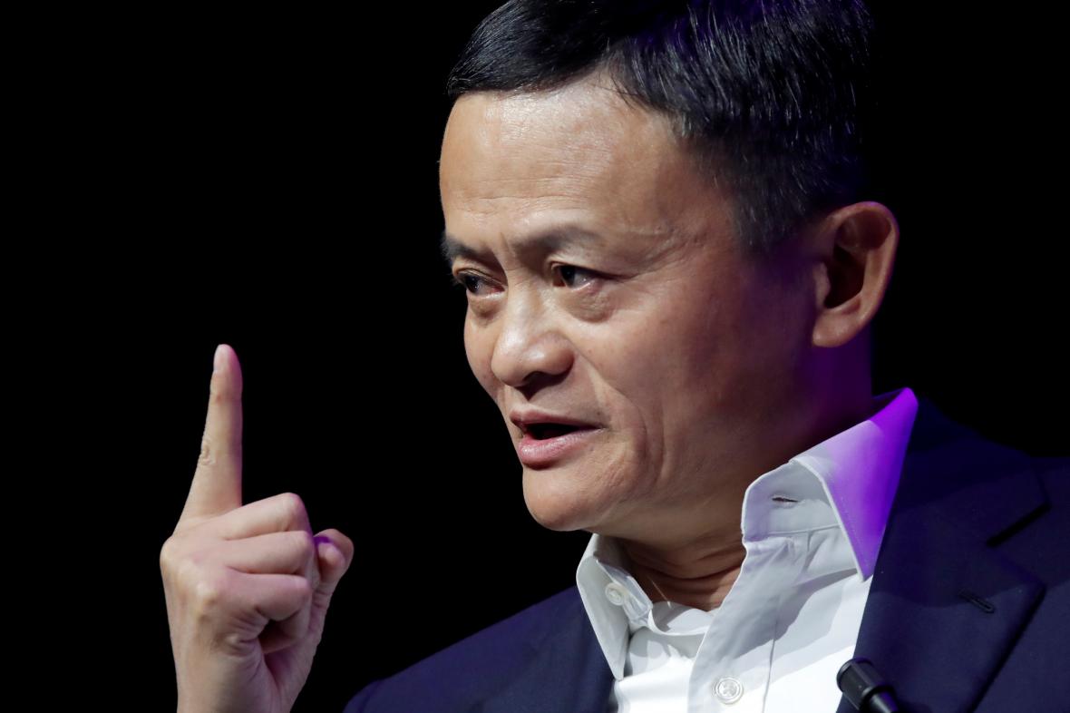 Zakladatel Alibaby Jack Ma