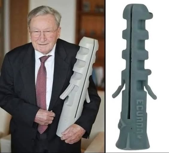 Artur Fischer - vynálezce rozpínací plastové hmoždinky