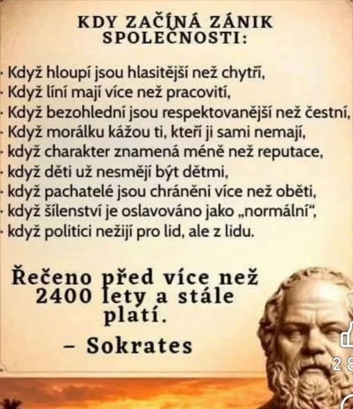 Kdy začíná zánik společnosti?