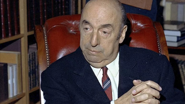 Slavný chilský spisovatel a diplomat Pablo Neruda