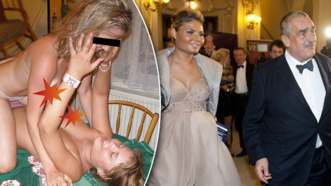 Jana Vopěnková a Karel Schwarzenberg - na plese