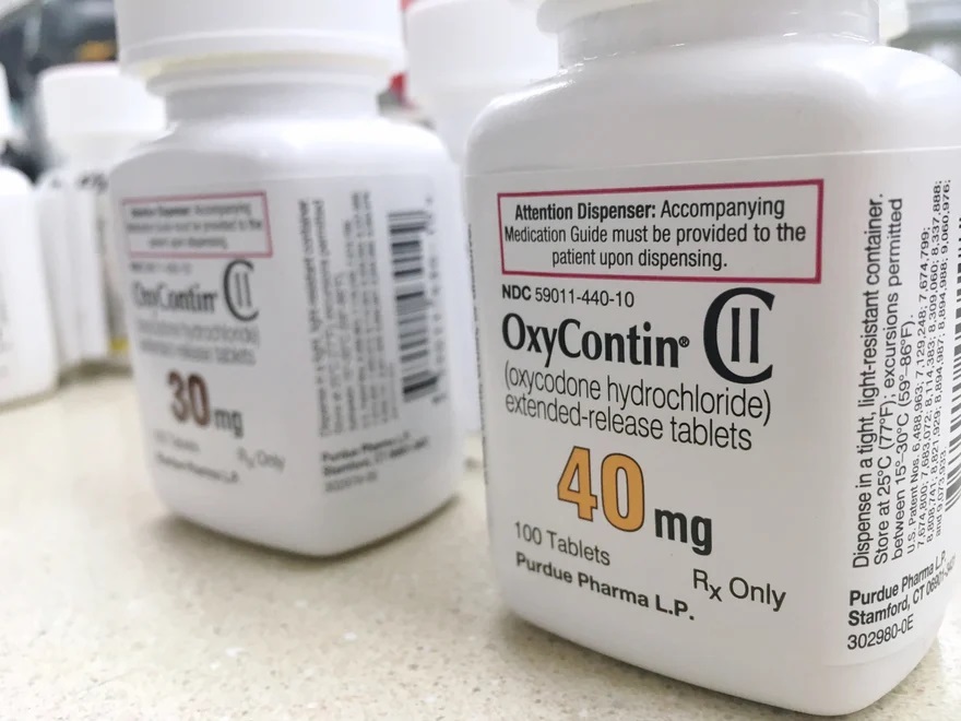 společnost Purdue Pharma – která vyrábí OxyContin