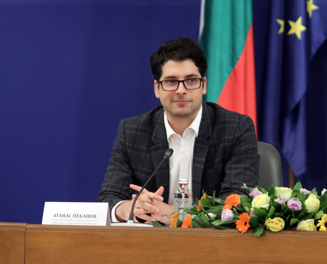 Místopředseda vlády pro řízení evropských fondů Atanas Pekanov