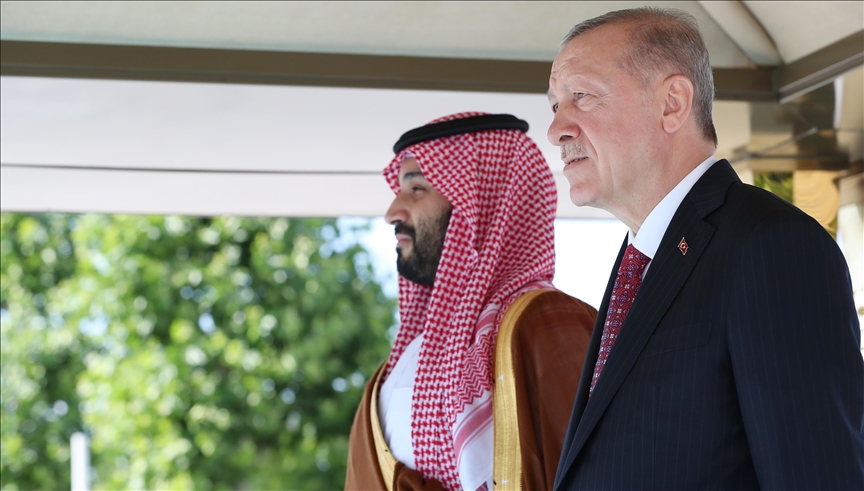 Setkání Recep Tayyip Erdogan-Mohammed bin Salman v Ankaře