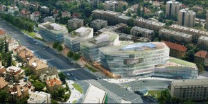 vizualizace obchodního centra Bořislavka