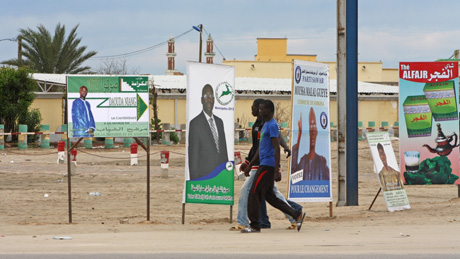 zvýšení politické stability Mauretánie